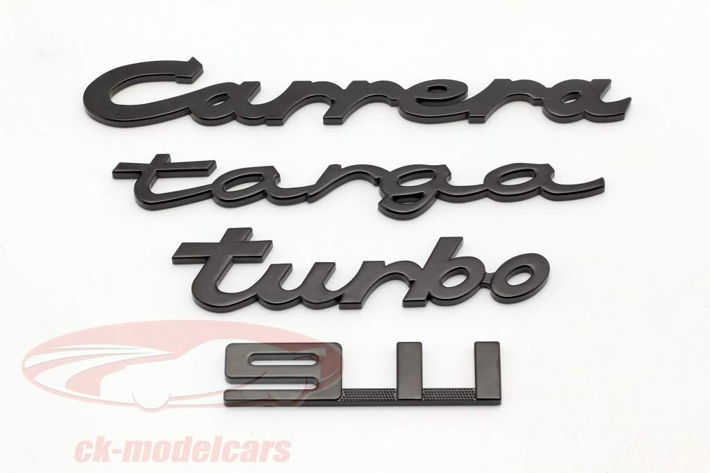 Porsche magnet sæt sort