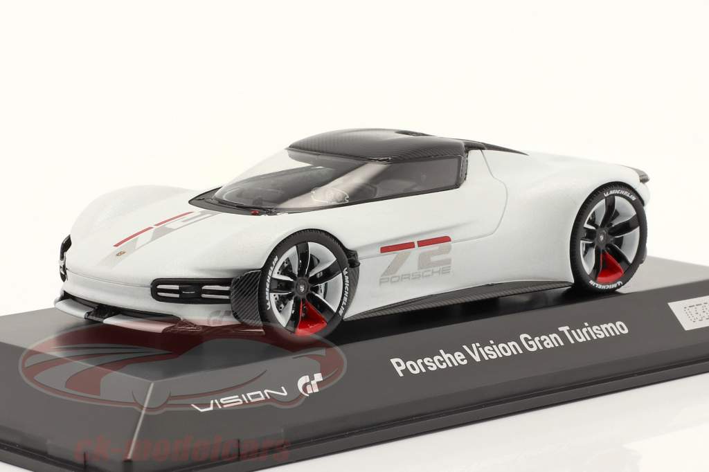 Porsche Vision Gran Turismo oryx hvid / sort 1:43 Spark