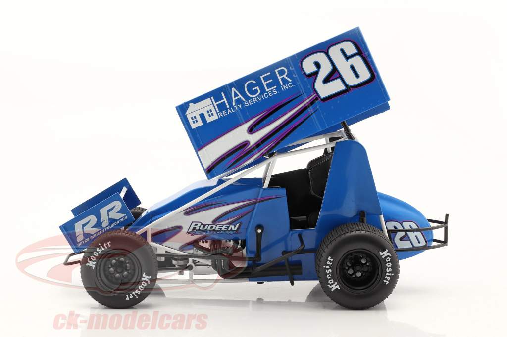 Sprint Car Hager Realty / Rudeen Racing 2021 Cory Elias 1:18 GMP