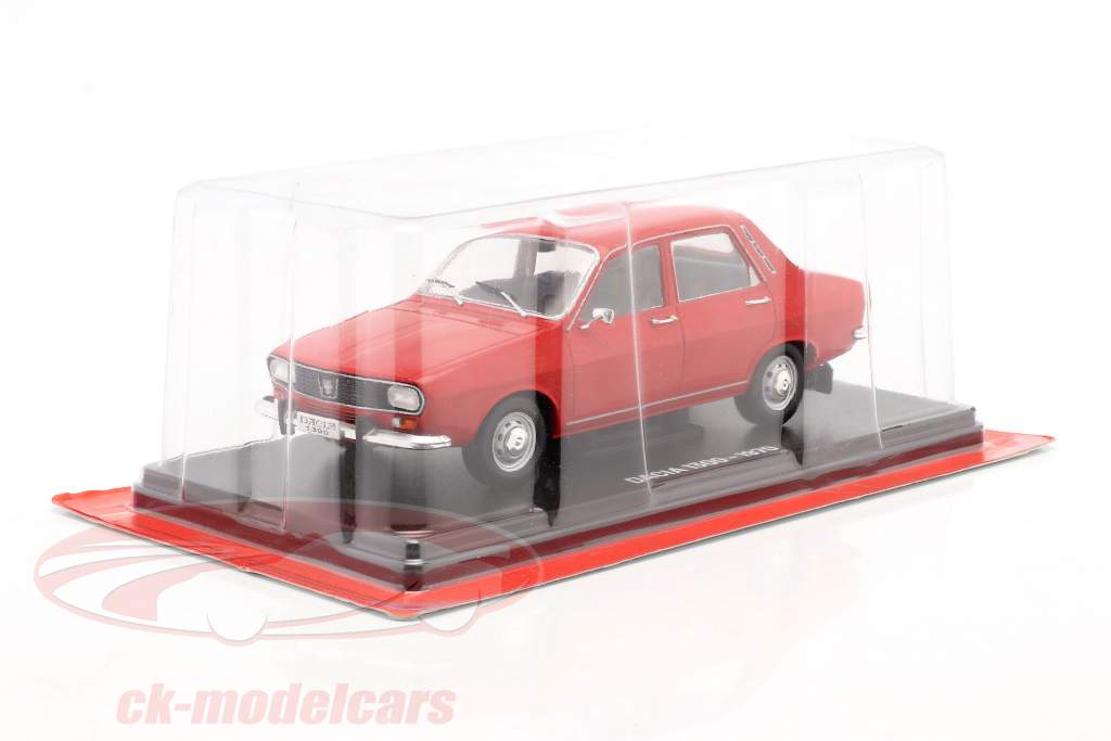 Dacia 1300 Année de construction 1970 rouge 1:24 Hachette