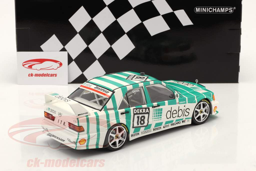 Mercedes-Benz 190E 2.5-16 Evo 2 #18 DTM 1991 Fabien Giroix 1:18 Minichamps