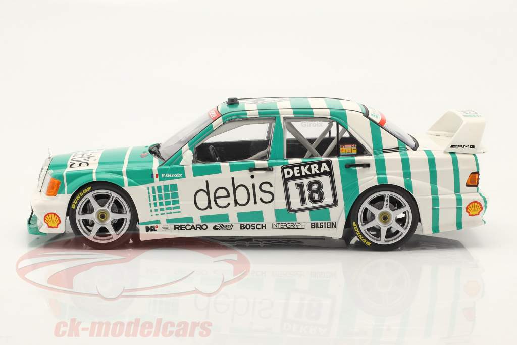 Mercedes-Benz 190E 2.5-16 Evo 2 #18 DTM 1991 Fabien Giroix 1:18 Minichamps