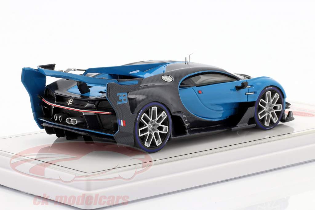 Bugatti Vision Gran Turismo bugatti hellblau / blaucarbon 1:43 TrueScale