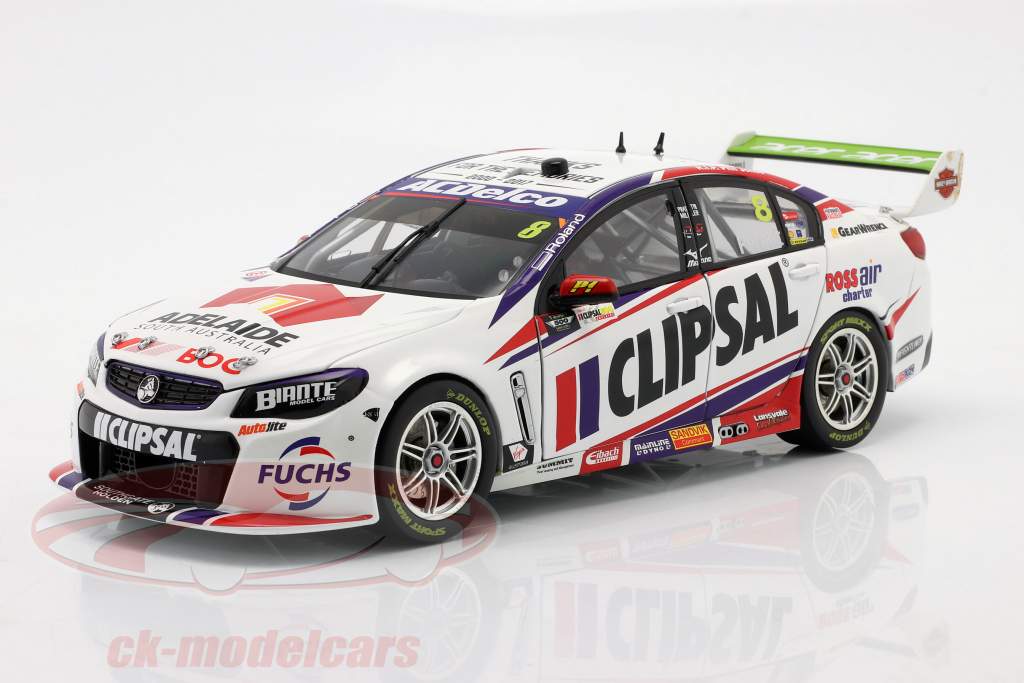 Holden VF Commodore Supercar #8 Clipsal 500 2017 Percat 1:18 Biante