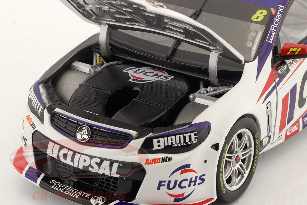Holden VF Commodore Supercar #8 Clipsal 500 2017 Percat 1:18 Biante