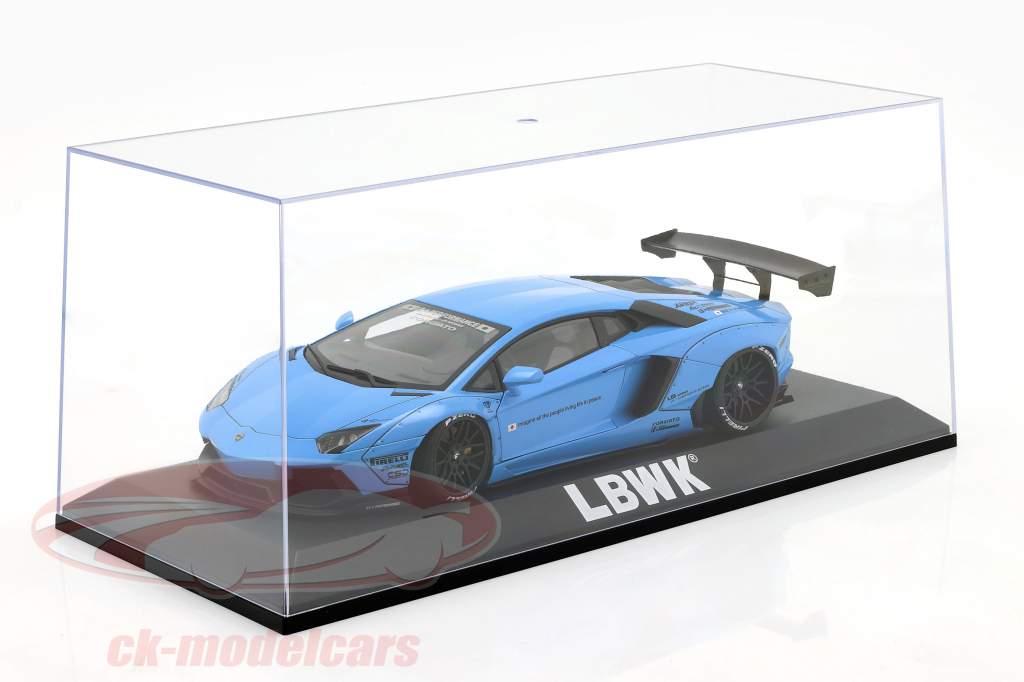 vetrina LBWK per modellini di automobili nel scala 1:18 Nero AUTOart