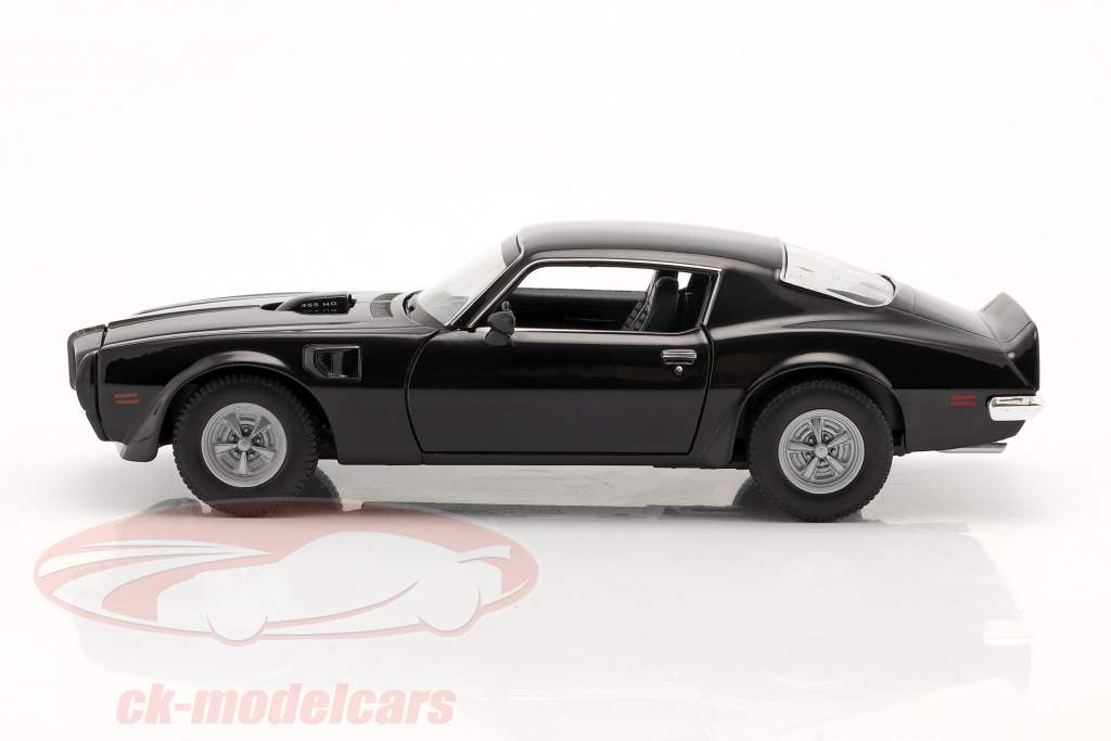Welly 1:24 Pontiac Firebird Trans AM year 1972 black 24075bk