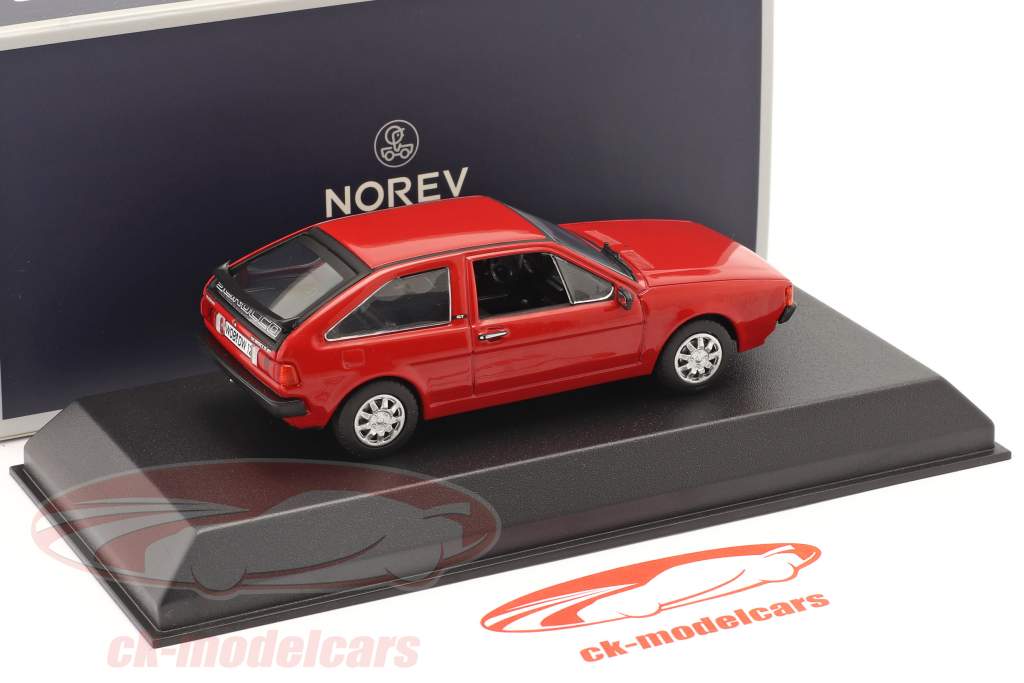 Volkswagen VW Scirocco year 1981 red 1:43 Norev
