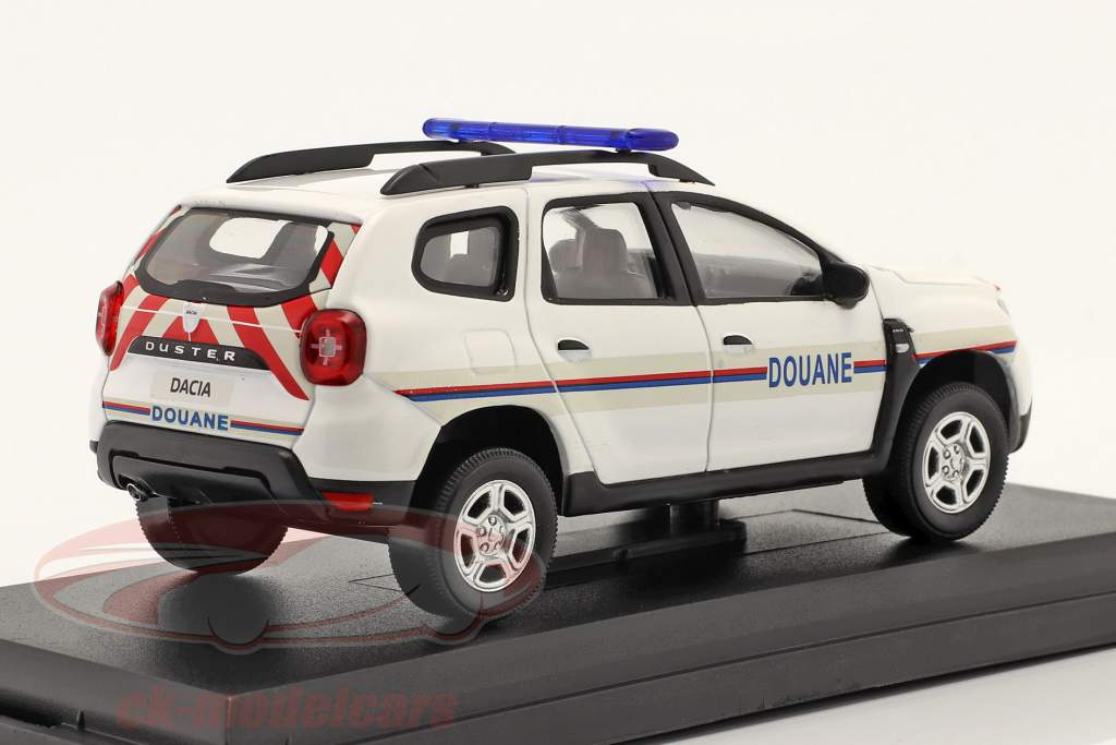 Dacia Duster Douane Año de construcción 2019 blanco 1:43 Norev
