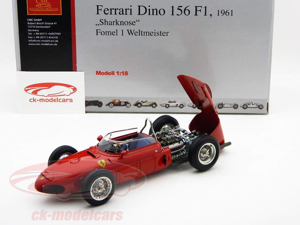 SRC (1/43) フェラーリ Dino 156F1-65 Shaknose 1/43 Src Ferrari 156 F1 8 Sharknose Kit Dino While Tameo