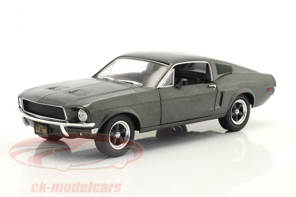 Ford Mustang GT Fastback 建设年份 1968 高地 绿色 1:24 Greenlight