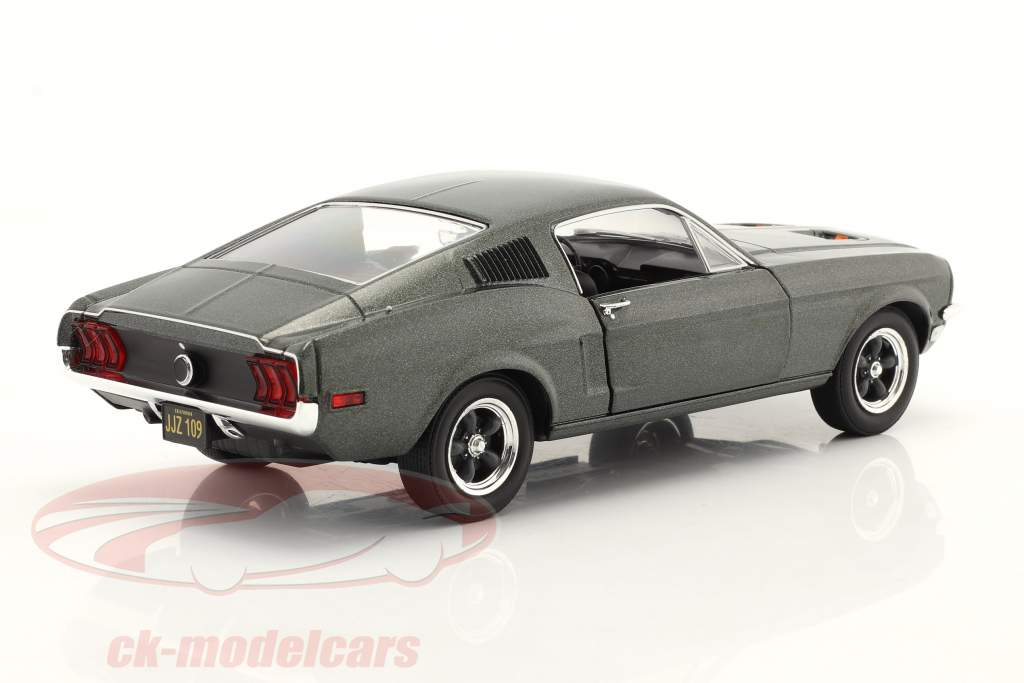 Ford Mustang GT Fastback 建设年份 1968 高地 绿色 1:24 Greenlight