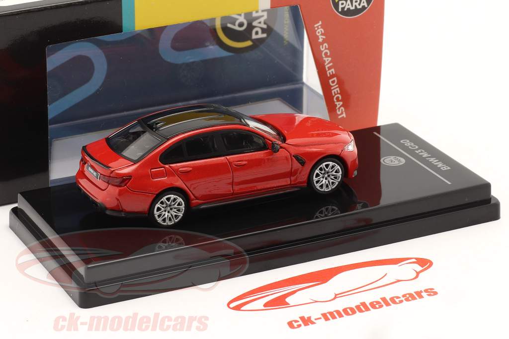 BMW M3 G80 LHD Торонто красный 1:64 Paragon Models