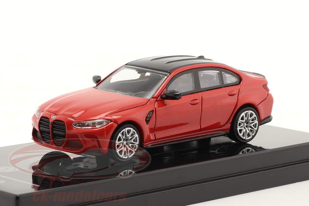 BMW M3 G80 LHD Торонто красный 1:64 Paragon Models