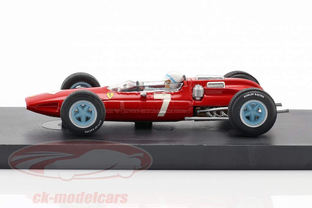 John Surtees Ferrari 158 #7 winnaar Duits GP formule 1 Wereldkampioen 1964 1:43 Brumm