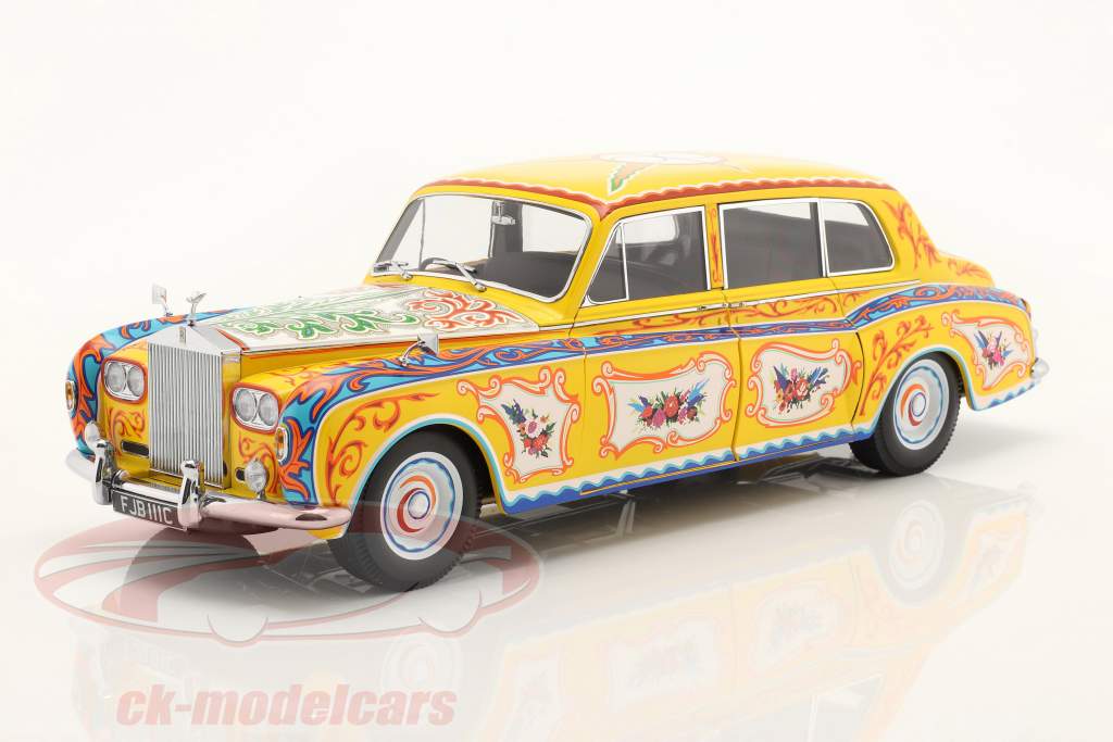Rolls Royce Phantom V Année 1964 John Lennon Version jaune 1:18 ParagonModels