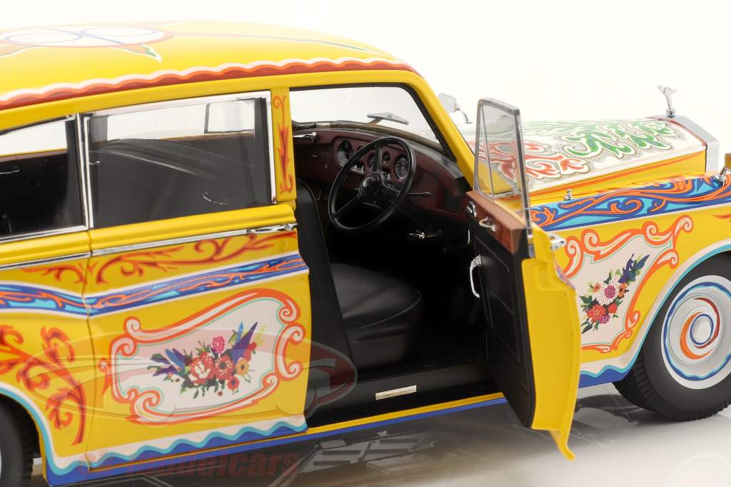 Rolls Royce Phantom V Año 1964 John Lennon Version amarillo 1:18 ParagonModels