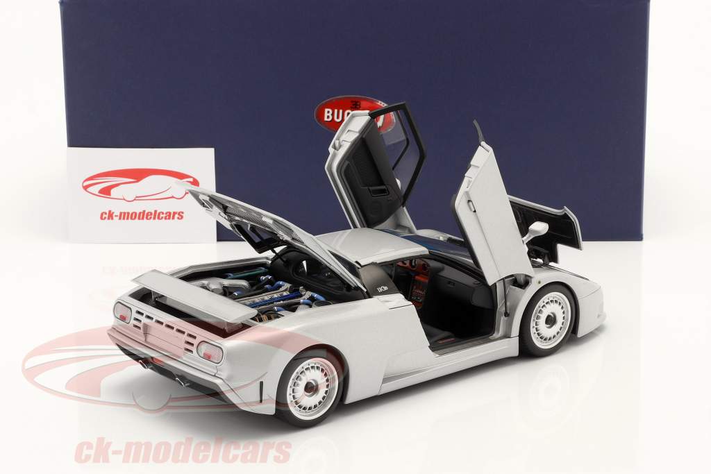 Bugatti EB110 GT Año de construcción 1991 plata 1:18 AUTOart