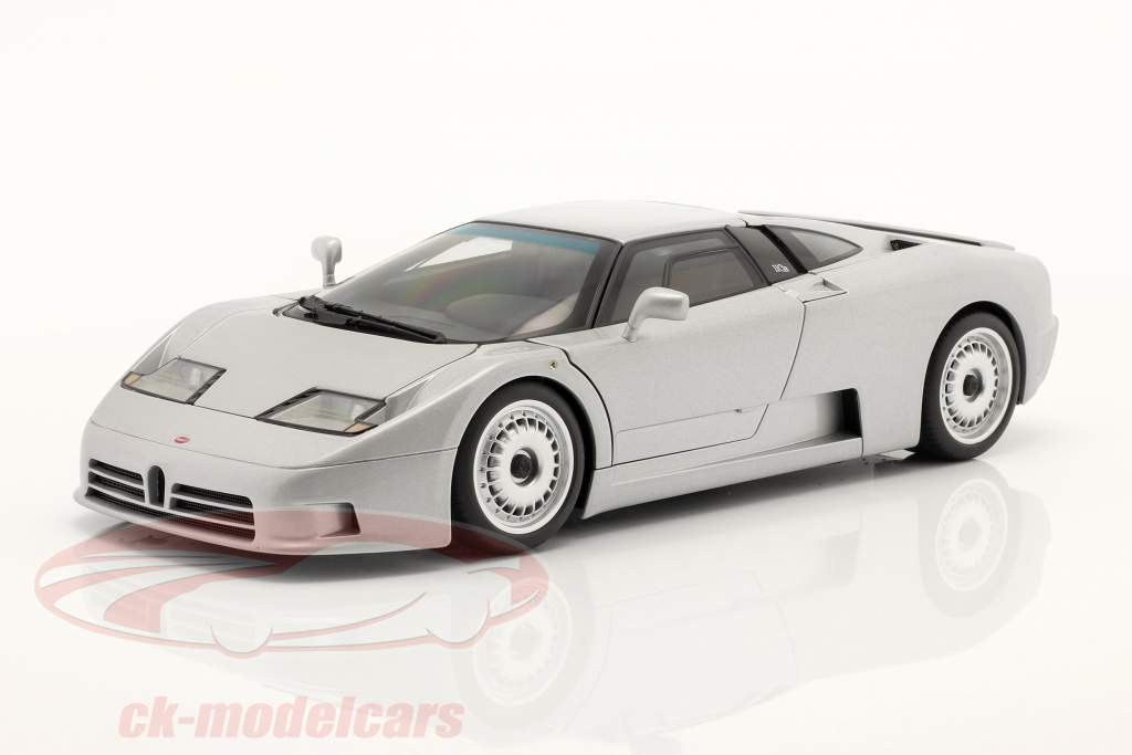 Bugatti EB110 GT Année de construction 1991 argent 1:18 AUTOart
