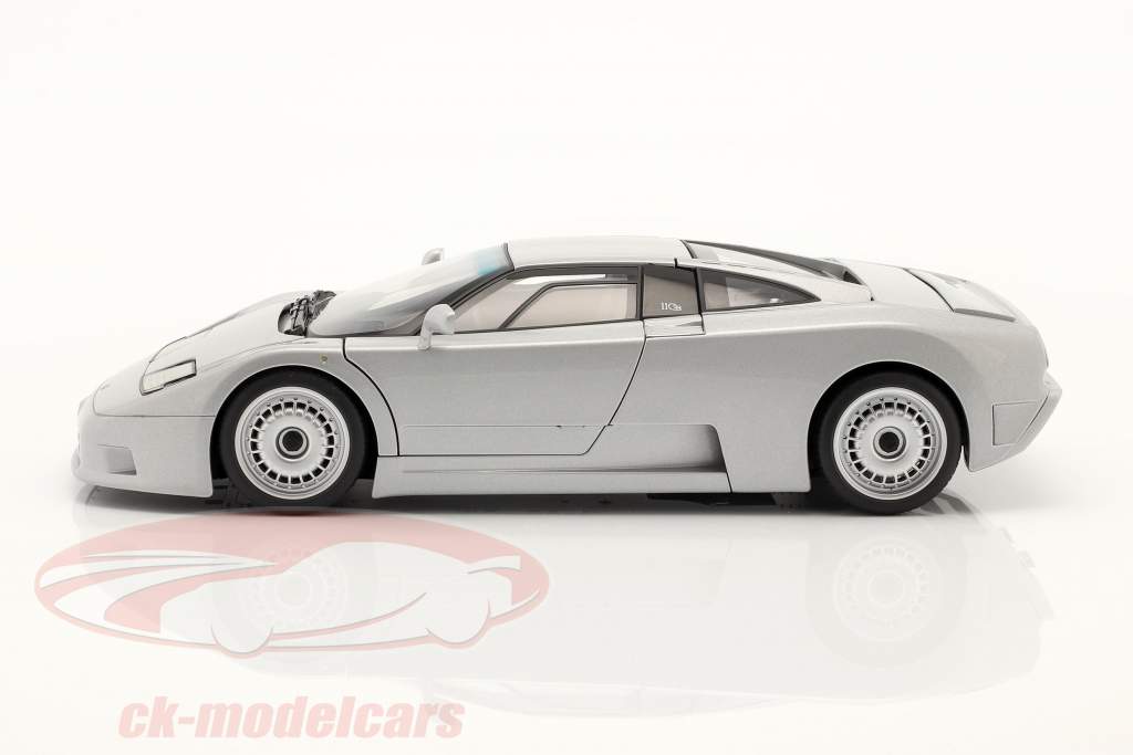 Bugatti EB110 GT Año de construcción 1991 plata 1:18 AUTOart