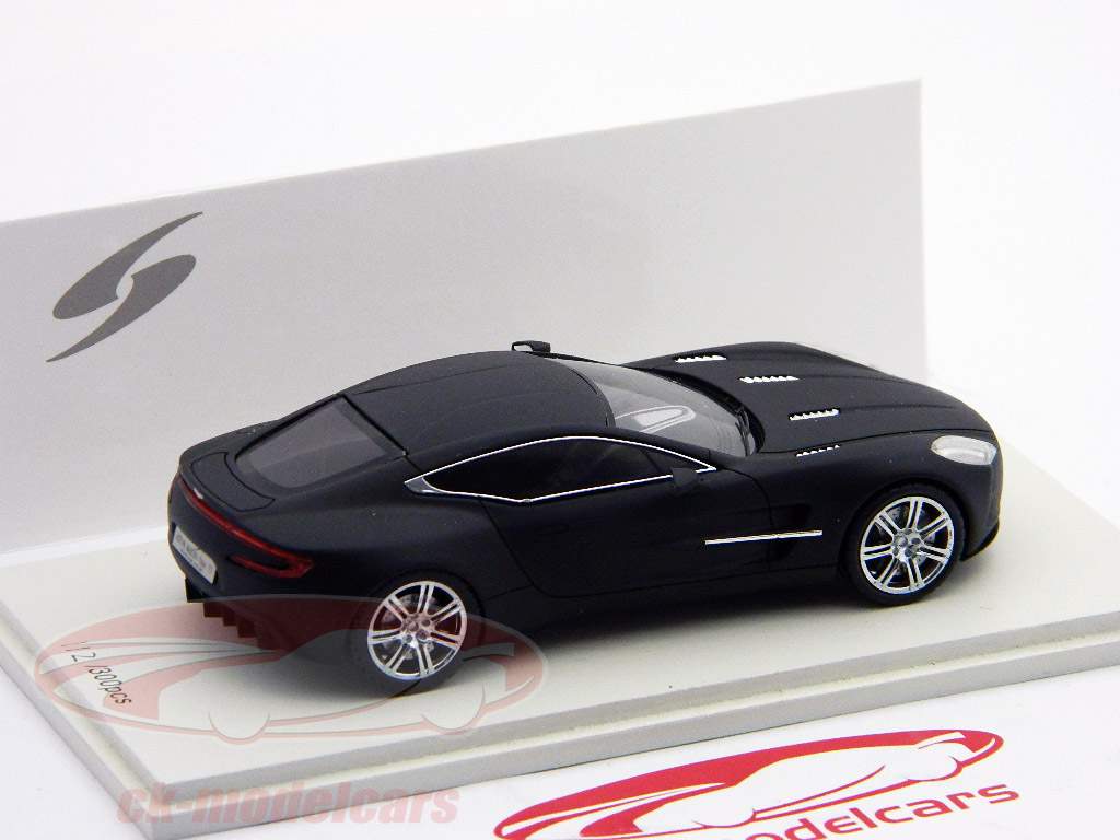Aston Martin One-77 noir mat Spark 1:43