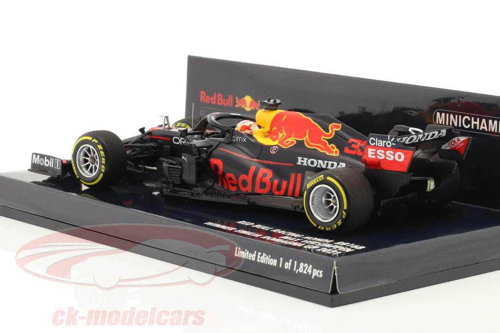 M. Verstappen Red Bull RB16B #33 Winner Emilia-Romagna formula 1 World Champion 2021 1:43 Minichamps