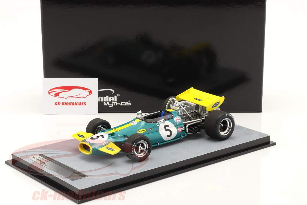 Jack Brabham Brabham BT33 #5 2do Monaco GP fórmula 1 1970 1:18 Tecnomodel