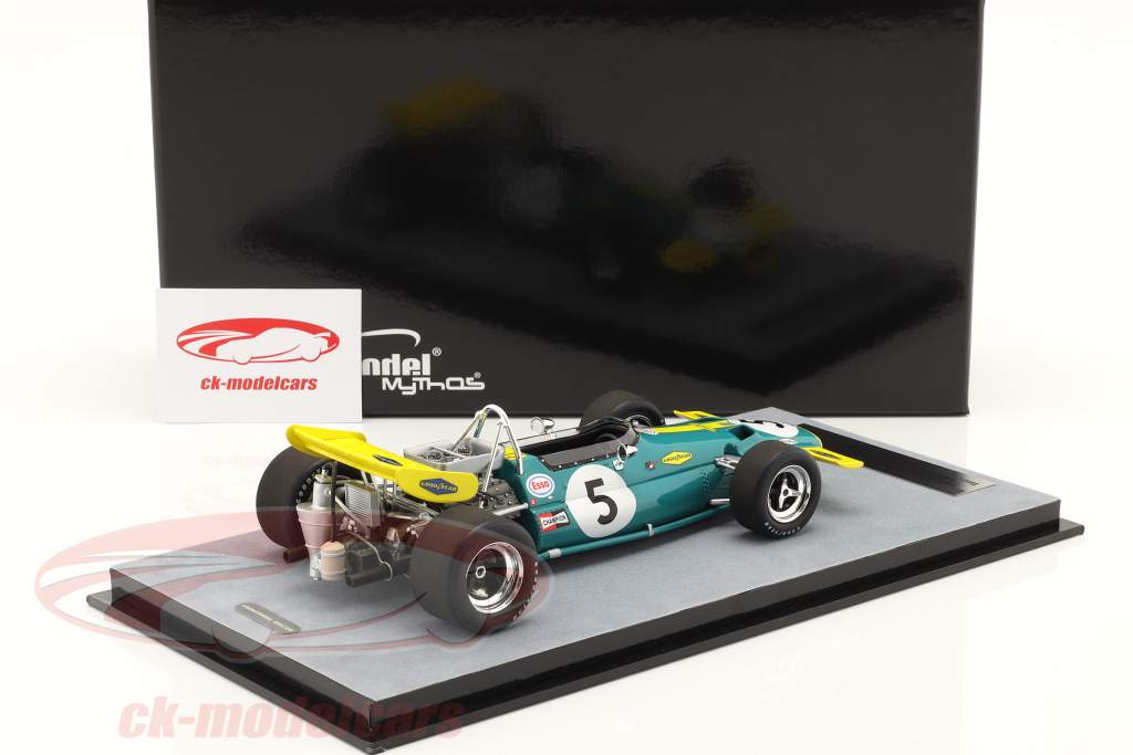 Jack Brabham Brabham BT33 #5 2do Monaco GP fórmula 1 1970 1:18 Tecnomodel