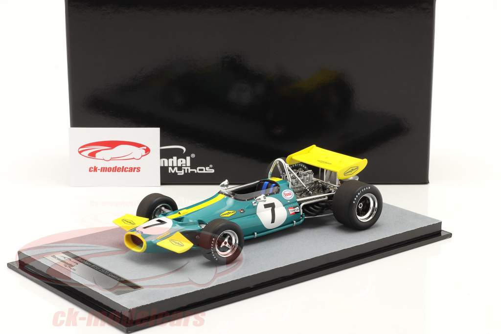 Jack Brabham Brabham BT33 #7 Spaans GP formule 1 1970 1:18 Tecnomodel