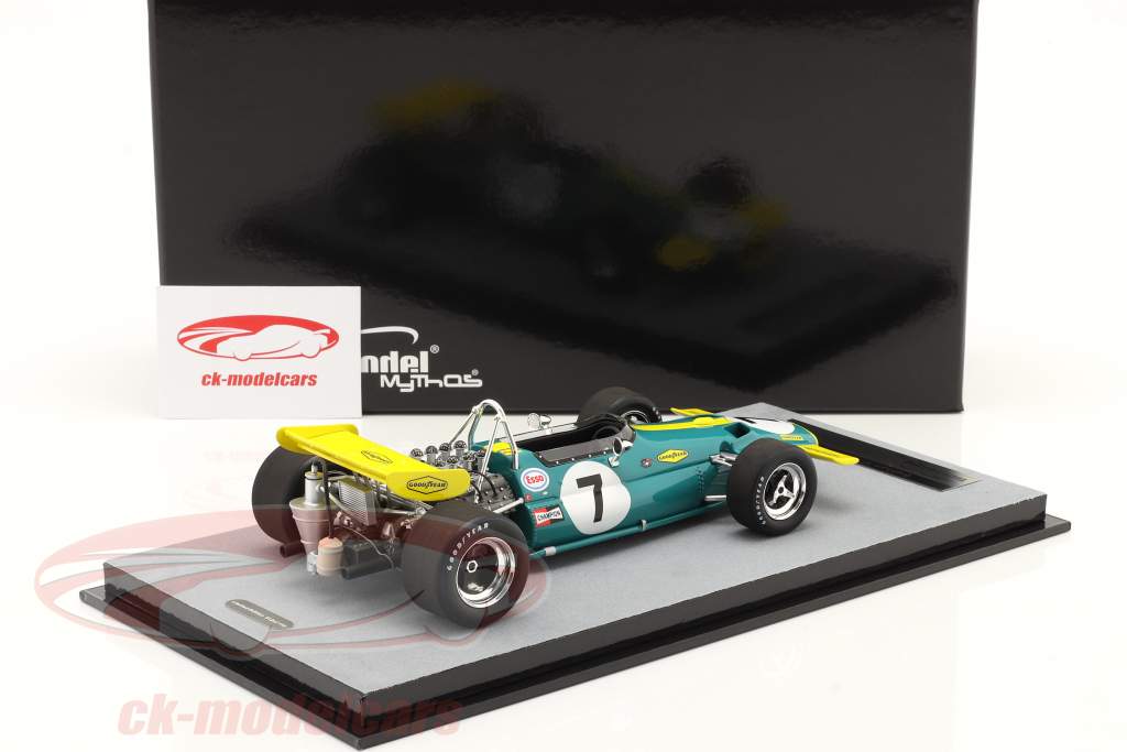 Jack Brabham Brabham BT33 #7 Spaans GP formule 1 1970 1:18 Tecnomodel