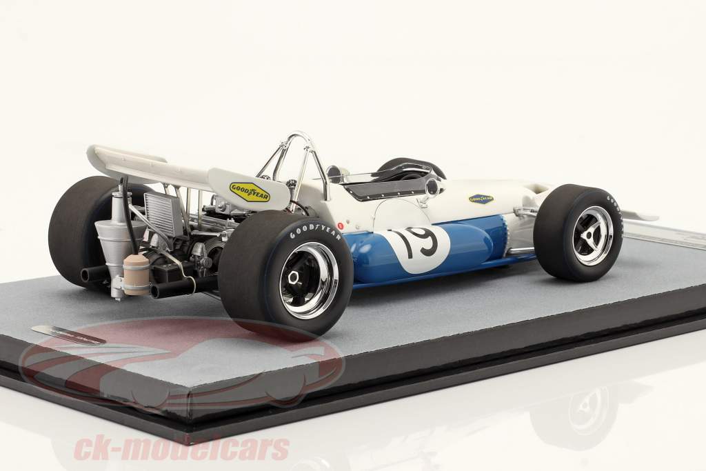 Rolf Stommelen Brabham BT33 #19 5ème Belge GP formule 1 1970 1:18 Tecnomodel