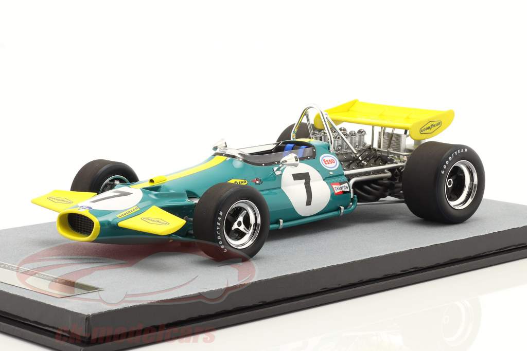 Jack Brabham Brabham BT33 #7 Spaans GP formule 1 1970 1:18 Tecnomodel