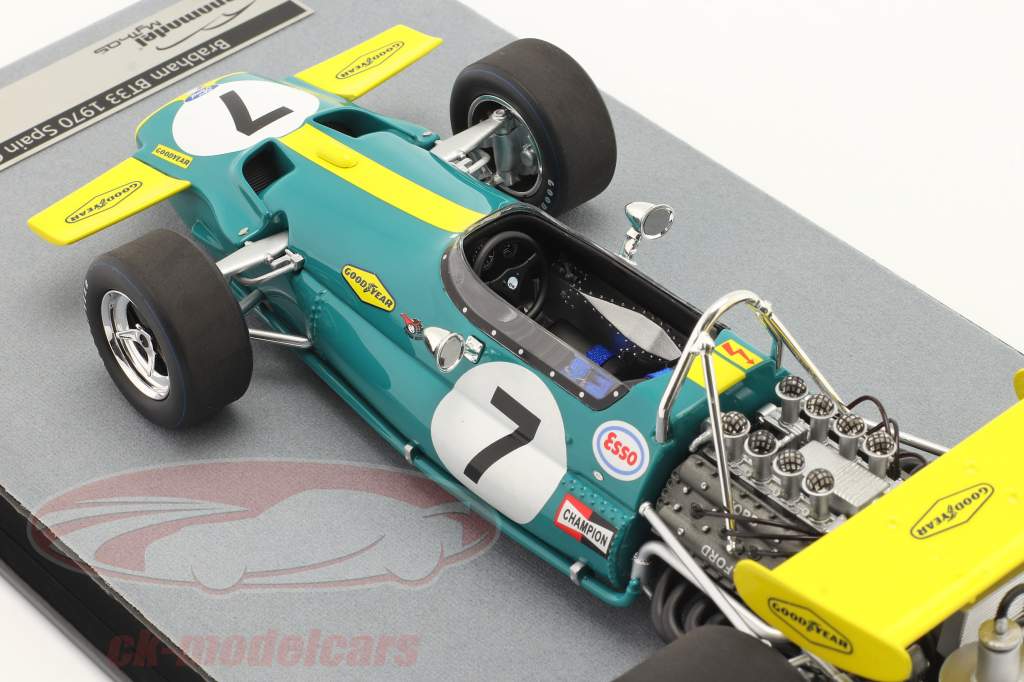 Jack Brabham Brabham BT33 #7 Spaans GP formule 1 1970 1:18 Tecnomodel