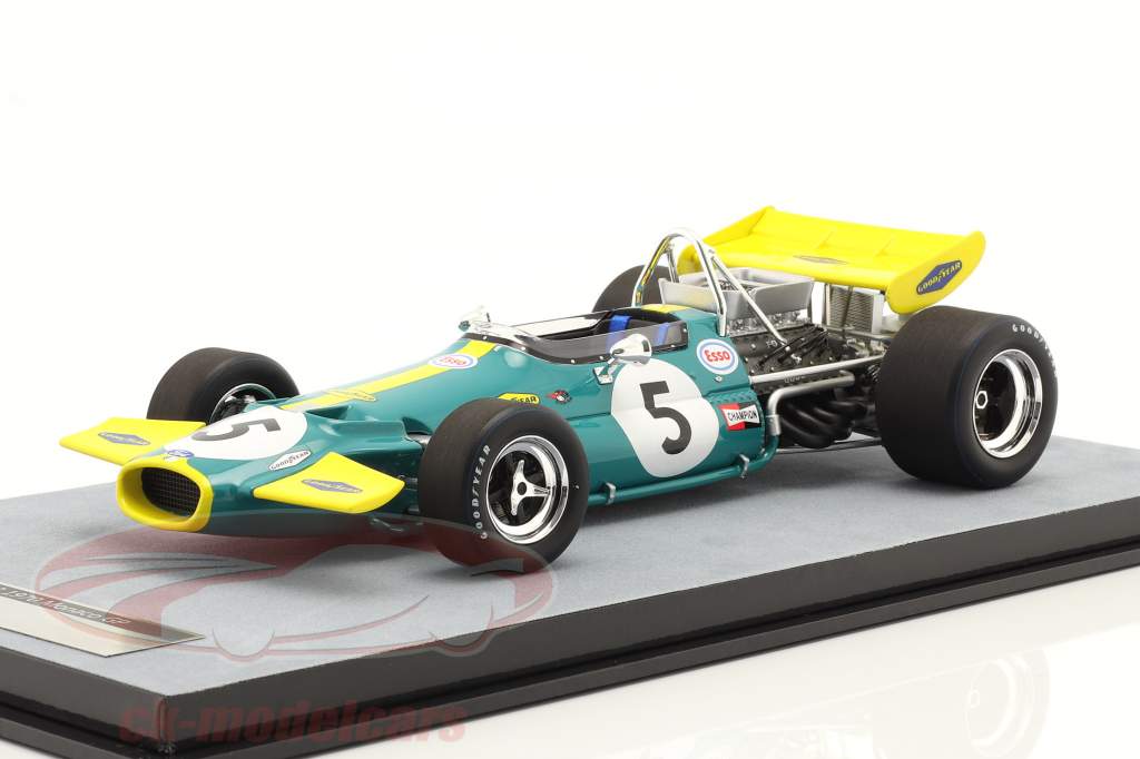 Jack Brabham Brabham BT33 #5 2e Monaco GP formule 1 1970 1:18 Tecnomodel