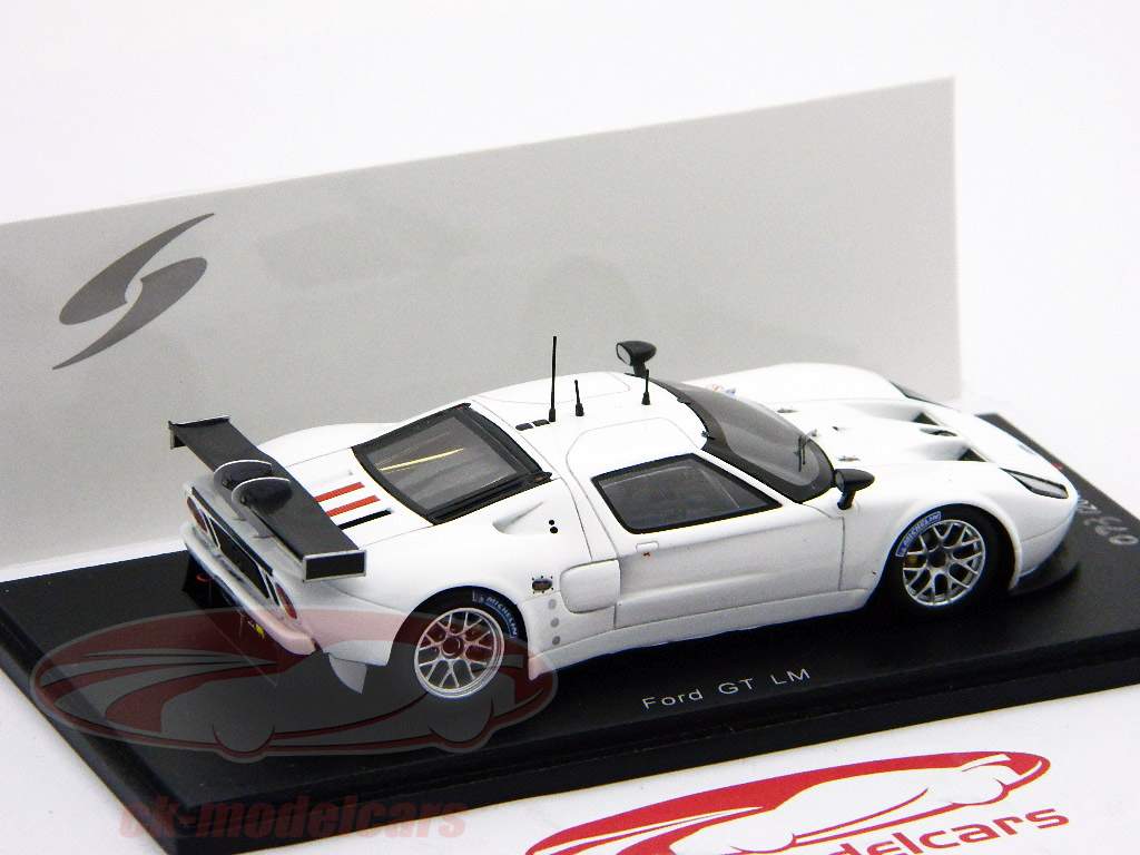 フォードGT LMプレーンボディバージョン2011ホワイト1時43スパーク