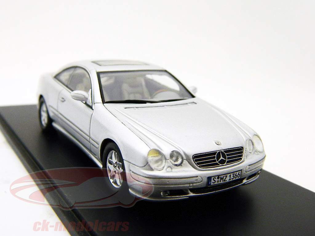 Spark 1:43 Mercedes-Benz CL 500 (C215) silver metallic