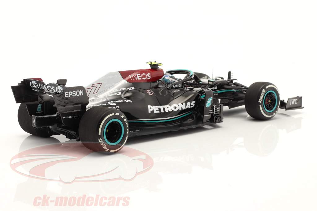 V. Bottas Mercedes-AMG F1 W12 #77 3e Bahrain GP formule 1 2021 1:18 Minichamps