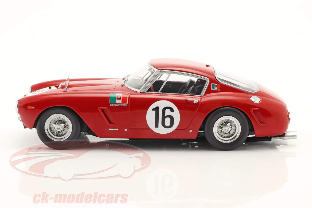 Ferrari 250 GT SWB #16 24h LeMans 1961 Trintignant, Abate 1:18 KK-Scale