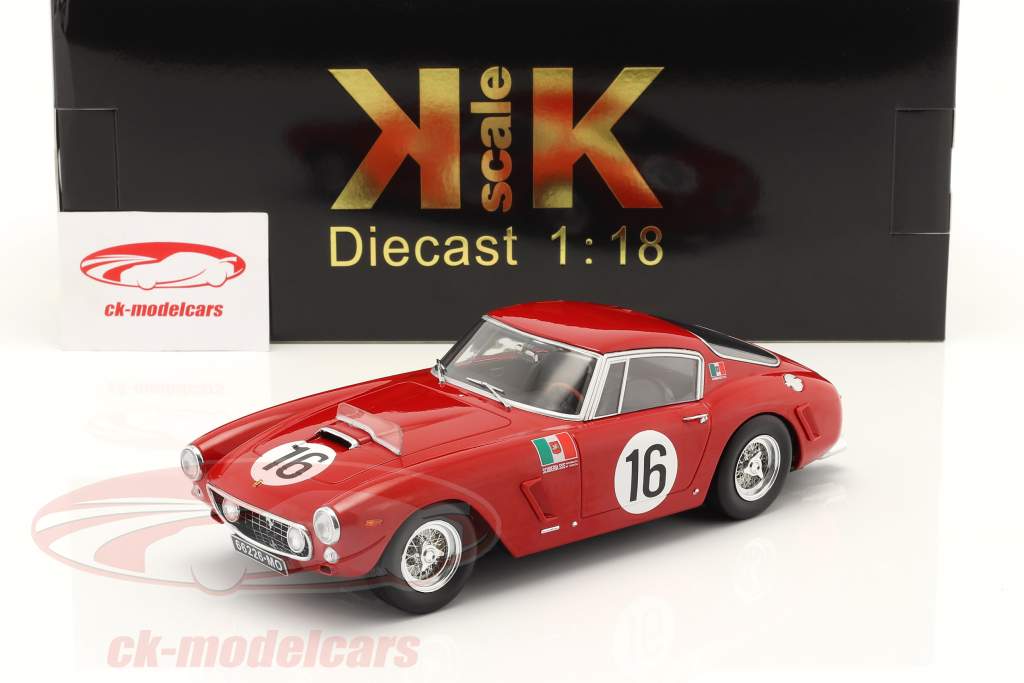 Ferrari 250 GT SWB #16 24h LeMans 1961 Trintignant, Abate 1:18 KK-Scale