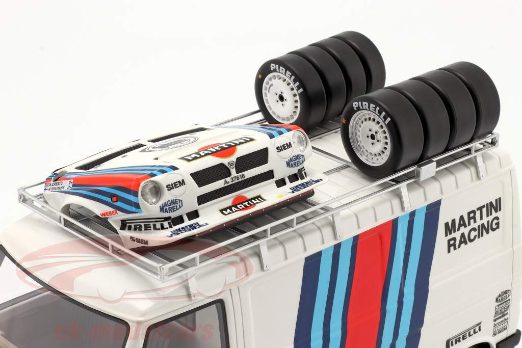 Fiat 242 Lancia Martini Rallye Team Assistance 1986 1:18 OttOmobile