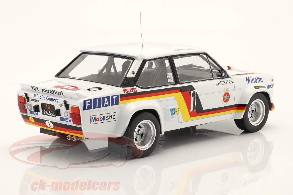 Fiat 131 Abarth #1 ganador Rallye Hunsrück 1979 Röhrl, Geistdörfer 1:18 Ixo