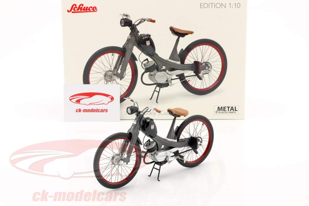 NSU Quickly Custom I grau / rot 1:10 Schuco