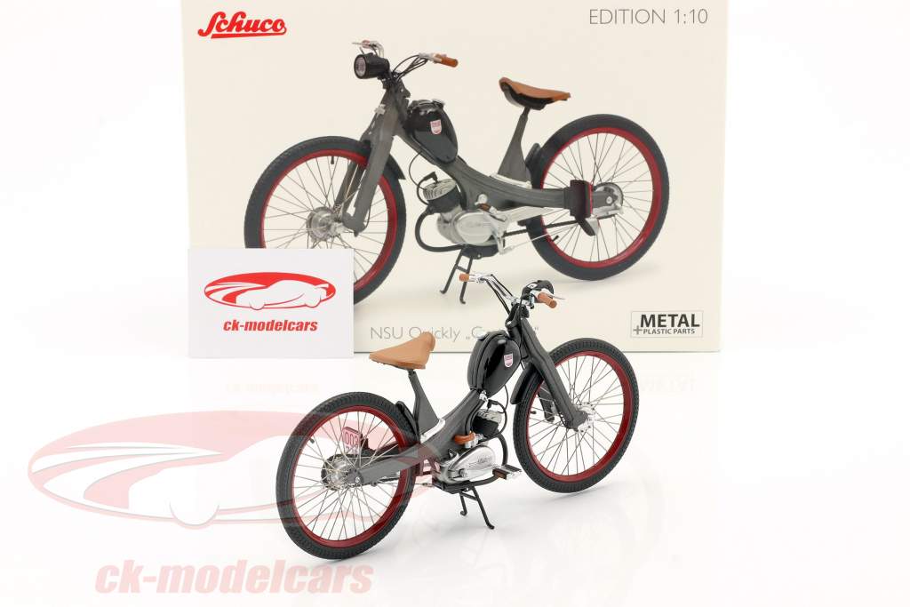 NSU Quickly Custom I gris / rouge 1:10 Schuco