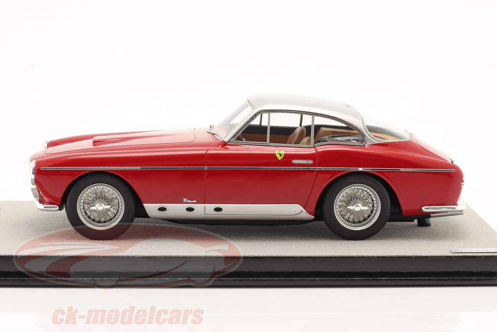 Ferrari 250MM Coupe Vignale Ano de construção 1953 vermelho / prata 1:18 Tecnomodel