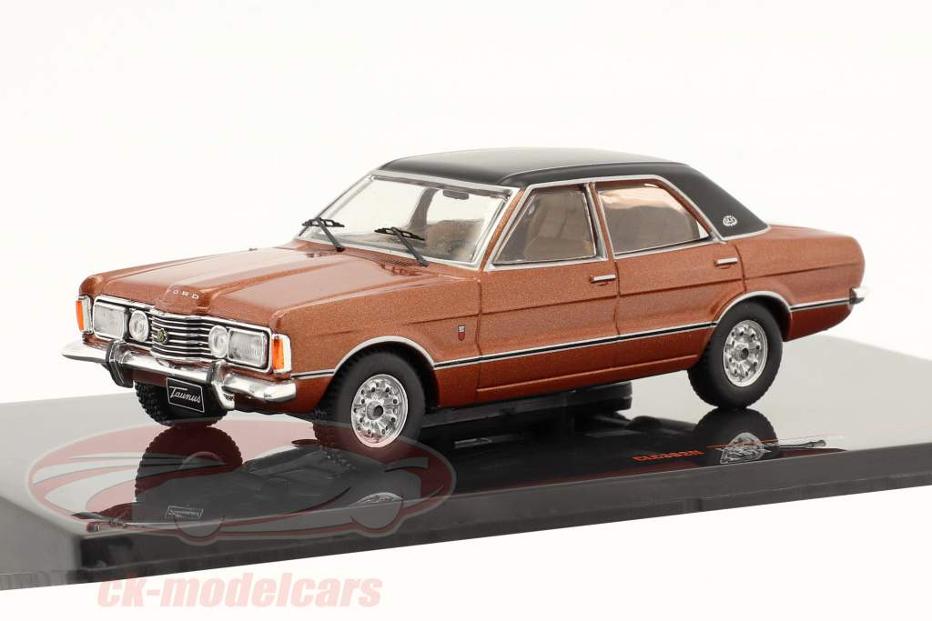 Ford Taunus GLX Byggeår 1973 kobber 1:43 Ixo