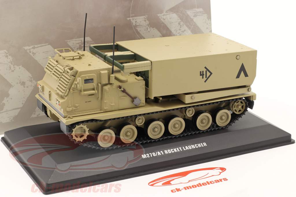 raketstyr M270/A1 US Army Desert Storm 1991 sandgul 1:48 Solido