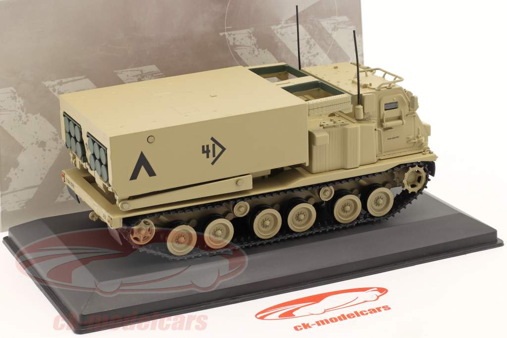 raketstyr M270/A1 US Army Desert Storm 1991 sandgul 1:48 Solido