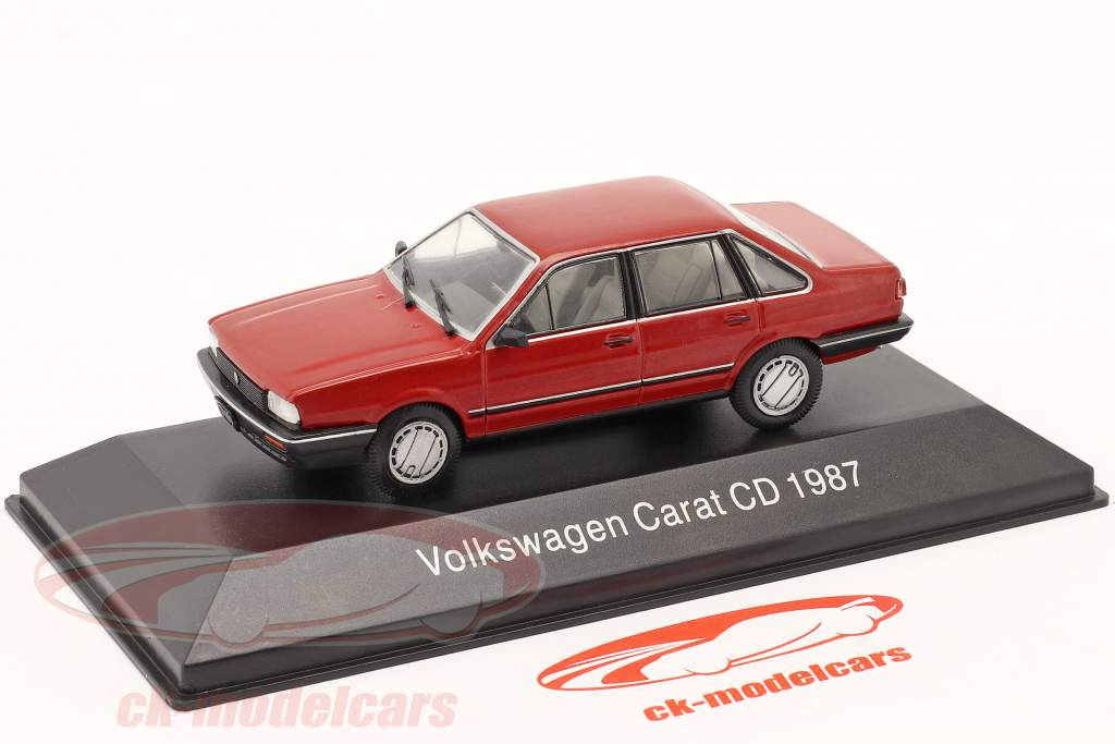 Volkswagen VW Santana (Passat) Carat CD Año de construcción 1987 rojo 1:43 Altaya