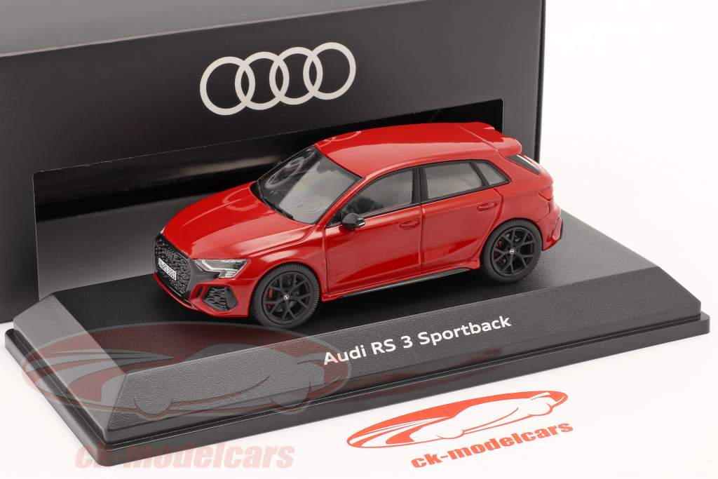 Audi RS 3 Sportback rosso tango 1:43 iScale