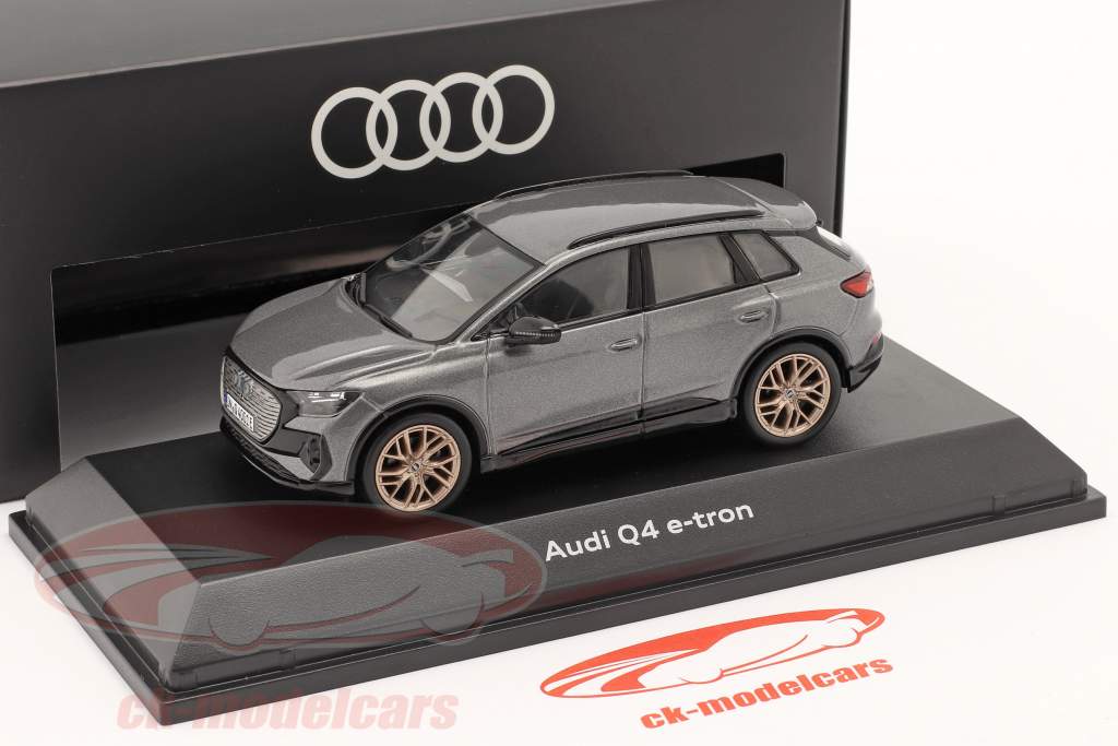 Audi Q4 e-tron year 2021 typhoon grey 1:43 Spark